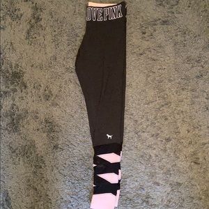 Grey leggings from Pink